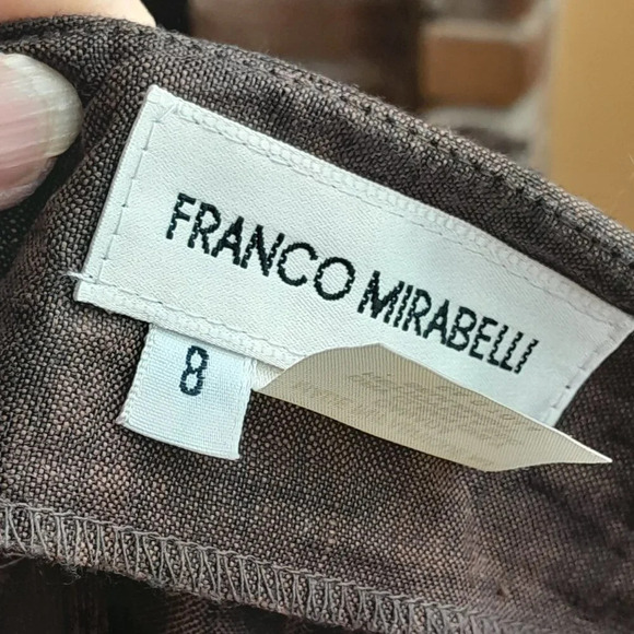 Vintage Franco Mirabelli Linen Pants - Picture 4 of 6